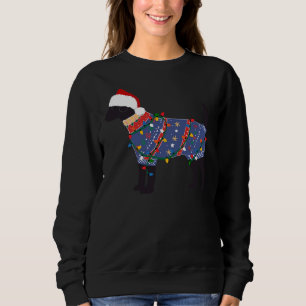 Black Lab Ugly Christmas Sweater
