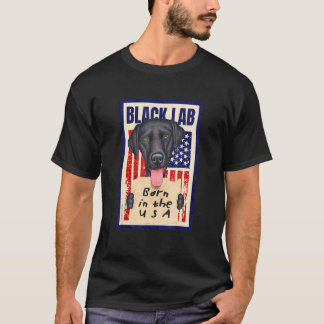 Black Lab Usa T-Shirt