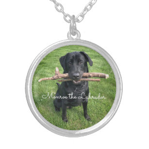 black lab necklace