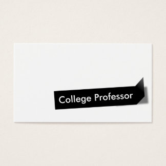 College Professor Business Cards & Templates | Zazzle