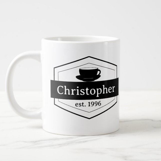 Black Label Specialty Mug (Left)