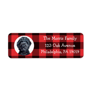 Black Labradoodle / Black Goldendoodle Label