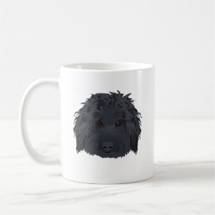 Black Labradoodle Coffee Mug