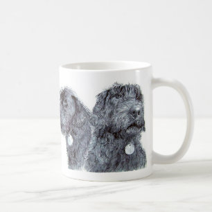 Black Labradoodles Mug