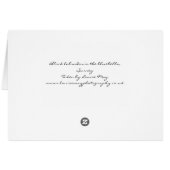 Black Labrador Cards (Back Horizontal)