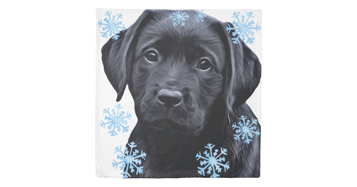 Black Labrador Christmas Cute Dog Puppy Lab Duvet Cover Zazzle Com - Black Lab Home Decor Black Labrador Christmas Cute Dog Puppy Lab Duvet Cover Zazzle Com - Black Lab Home Decor