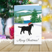 Labrador Christmas Card Funny Dog Christmas Gifts For Men - Temu