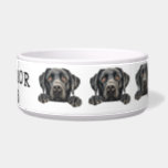 Black Labrador Club Theme Bowl<br><div class="desc">Black Labrador Club Theme 🐾 Calling all dog lovers! 🐶 Make your furry friend stand out from the pack with our personalized Peeking Dog Theme pet bowl 🐕💫 🔥 CUSTOMIZE your pet’s style and show off their unique personality in a FUN and stylish way. Let your creativity run wild and...</div>