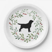 Black Labrador Elegant Dog Retriever Christmas