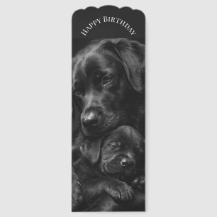 Black Labrador,  Hug of love (SON) Bookmarks