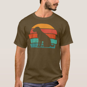 Black Labrador Lover  Dog Owner  Retro Vintage Lab T-Shirt