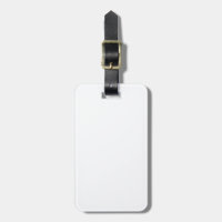 Black Labrador Luggage Tag (Choose Your Color)