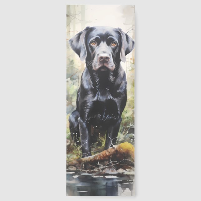 Black Labrador Retreiver | Bookmarks (Front)