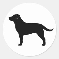 Black Labrador Retriever Black Lab Dog Silhouette