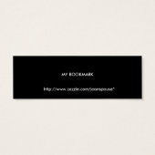 Black Labrador Retriever Bookmark (Back)