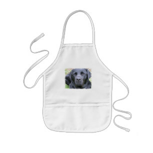 Black Labrador Retriever Dog Children's Smock Kids' Apron