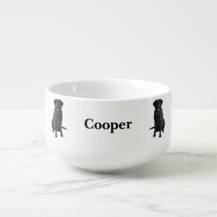 Black Labrador Retriever Dog Lover Gift Soup Mug