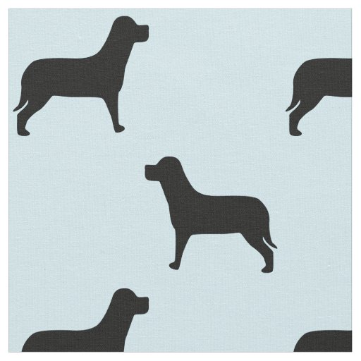 Black Labrador Retriever Dog Pattern Fabric