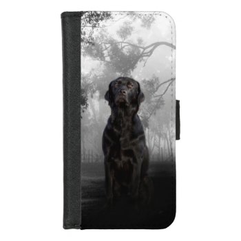 Black Labrador Retriever Iphone 8/7 Wallet Case by deemac1 at Zazzle