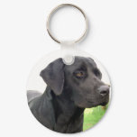 Black Labrador Retriever Keychain