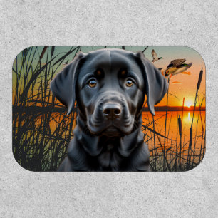 Black Labrador Retriever Puppy Patch