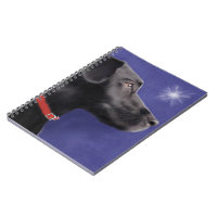 Black Labrador Retriever - Spiral Notebook