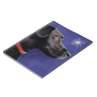 Black Labrador Retriever - Spiral Notebook