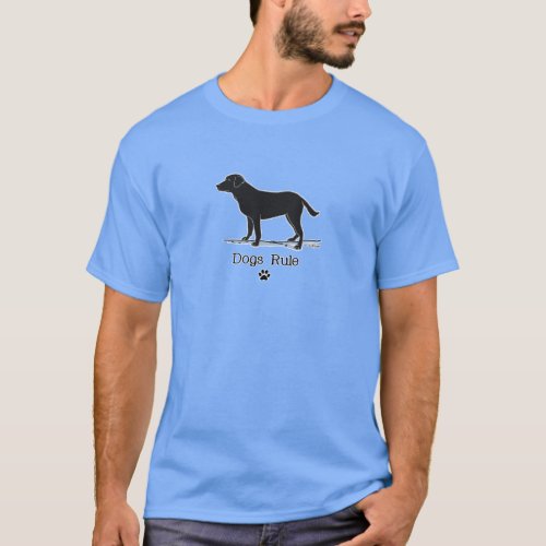Black Labrador Retriever T_Shirt