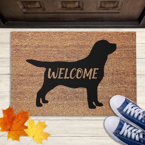 Black Labrador Retriever _ Welcome _ Black Lab Doormat