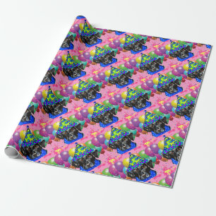 Black Labrador Retriever Wrapping Paper