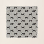 Black Labrador Retrievers Pattern Scarf<br><div class="desc">Black Lab Lover's Scarf</div>