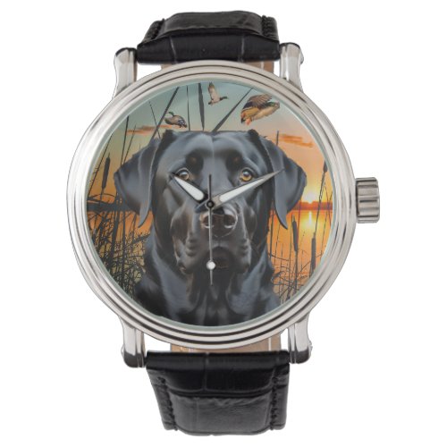 Black Labrador Watch Labrador Retriever Watch