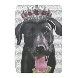 Black Labrador With Tiara iPad Mini Cover
