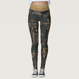 Black Lace d' Elegance Leggings