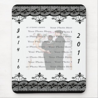 Black Lace Mousepad