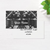 Black lace personalized (Desk)