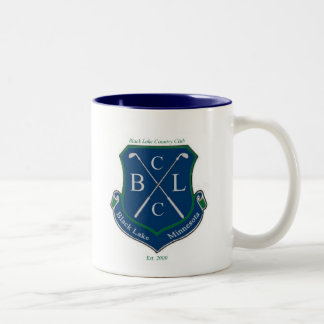 Black Lake Country Club Two-Tone Coffee Mug