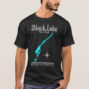Black Lake  New York T-Shirt
