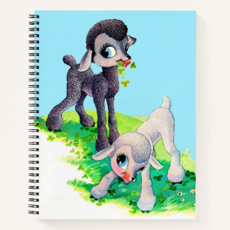 black lamb white lamb notebook