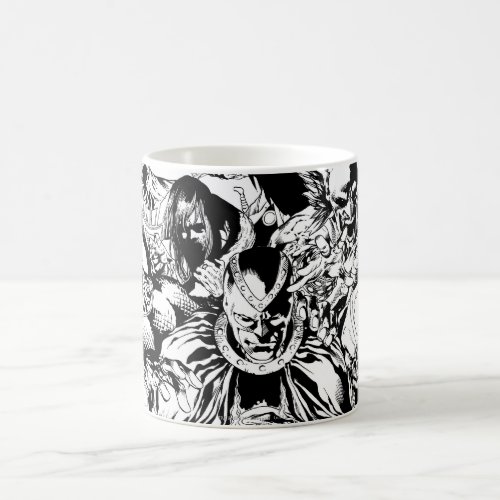 Black Lantern Corps _ Black and White Coffee Mug
