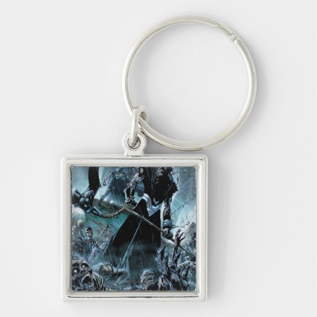 Black Lantern Corps Panel Keychain (Front)