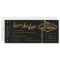 Black Las Vegas Boarding Pass Save the Date Card