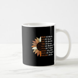 Black Leader Black History Month Dream Like Martin Coffee Mug