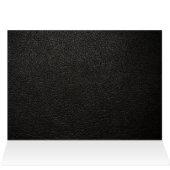Black Leather and Purple Wave Greeting Card (Inside Horizontal (Top))