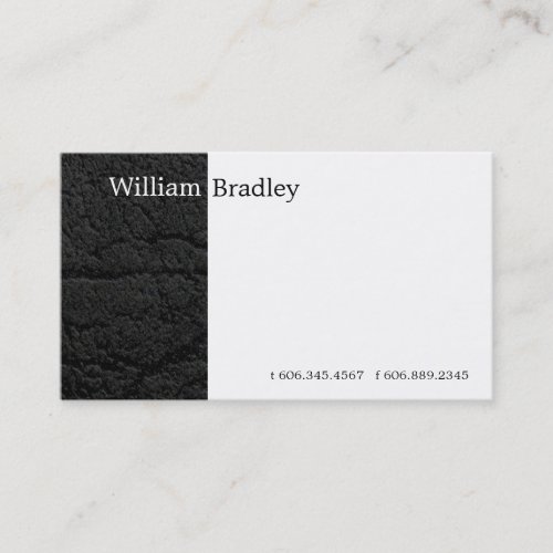 Black Leather Box Business Card Templates