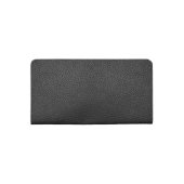 Black Leather Checkbook Cover (Back)