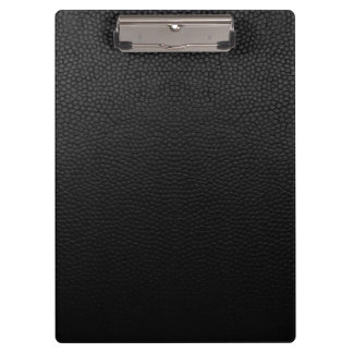 Black Leather Clipboard