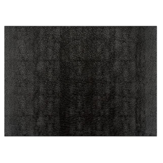 Black Leather Cutting Board (Front)