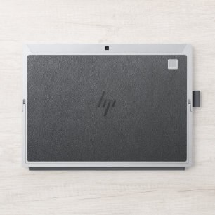 Black leather HP Elite x2 1013 G3 Laptop Skin