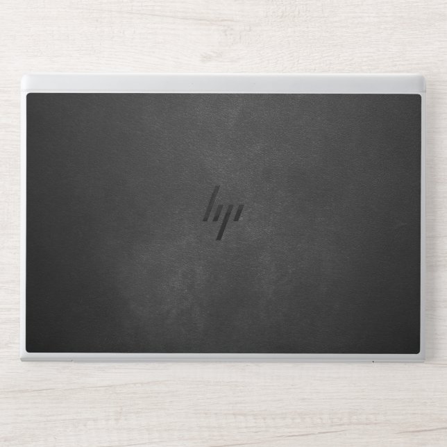 black leather  HP EliteBook 840 G5/G6, 745 G5/G6 Laptop Skin (Front)